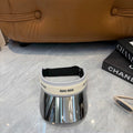 Miu Miu Blue-Light Fashion Silver Sun Visor for Men & Women - 358695