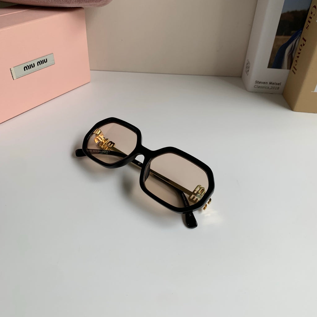 Miu Miu Square Silver Lens Sunglasses for Men & Women - 358676 - detail image 4