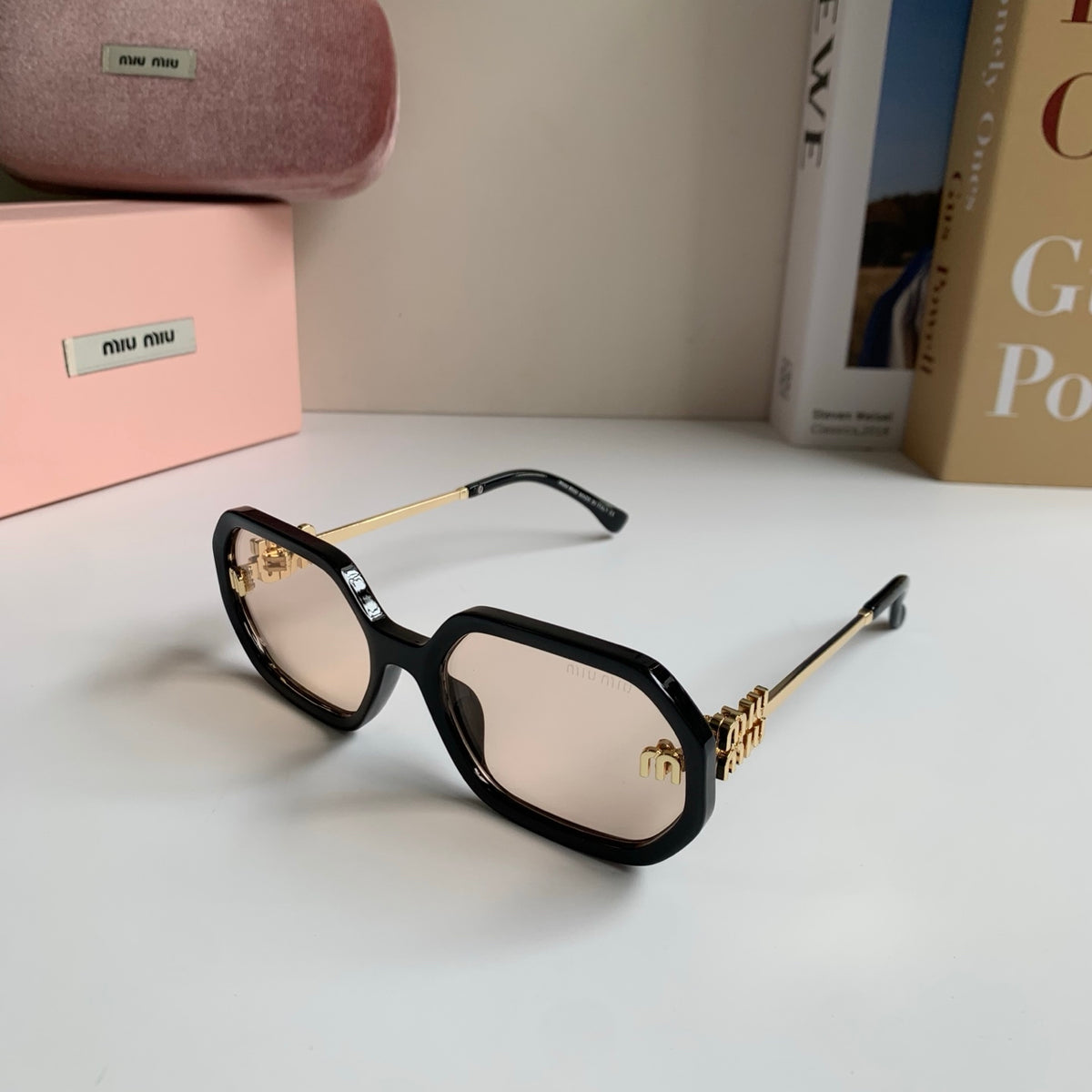Miu Miu Square Silver Lens Sunglasses for Men & Women - 358676 - detail image 2