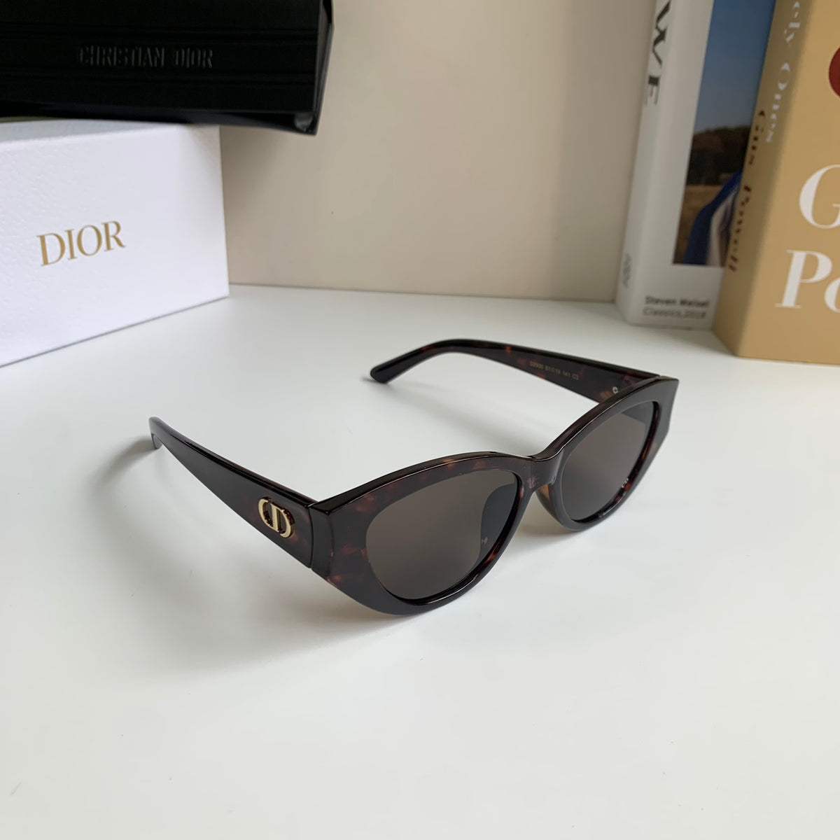 Dior Square Black Lens Sunglasses for Men & Women - 449118