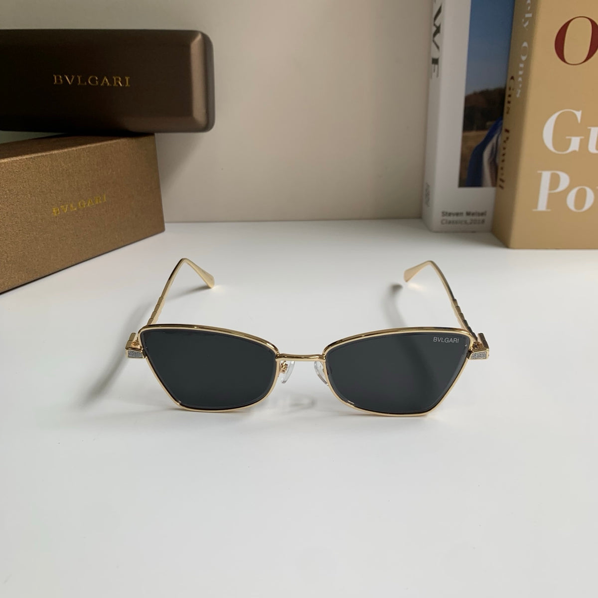 Bottega Veneta Metal Fashion Silver Lens Sunglasses for Men & Women - 372591 - detail image 5