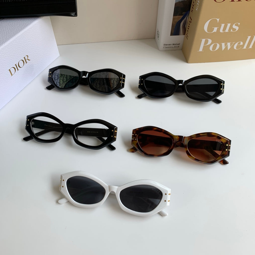 Dior Polarized Cat-Eye Black Lens Sunglasses for Men & Women - 465406 - detail image 9