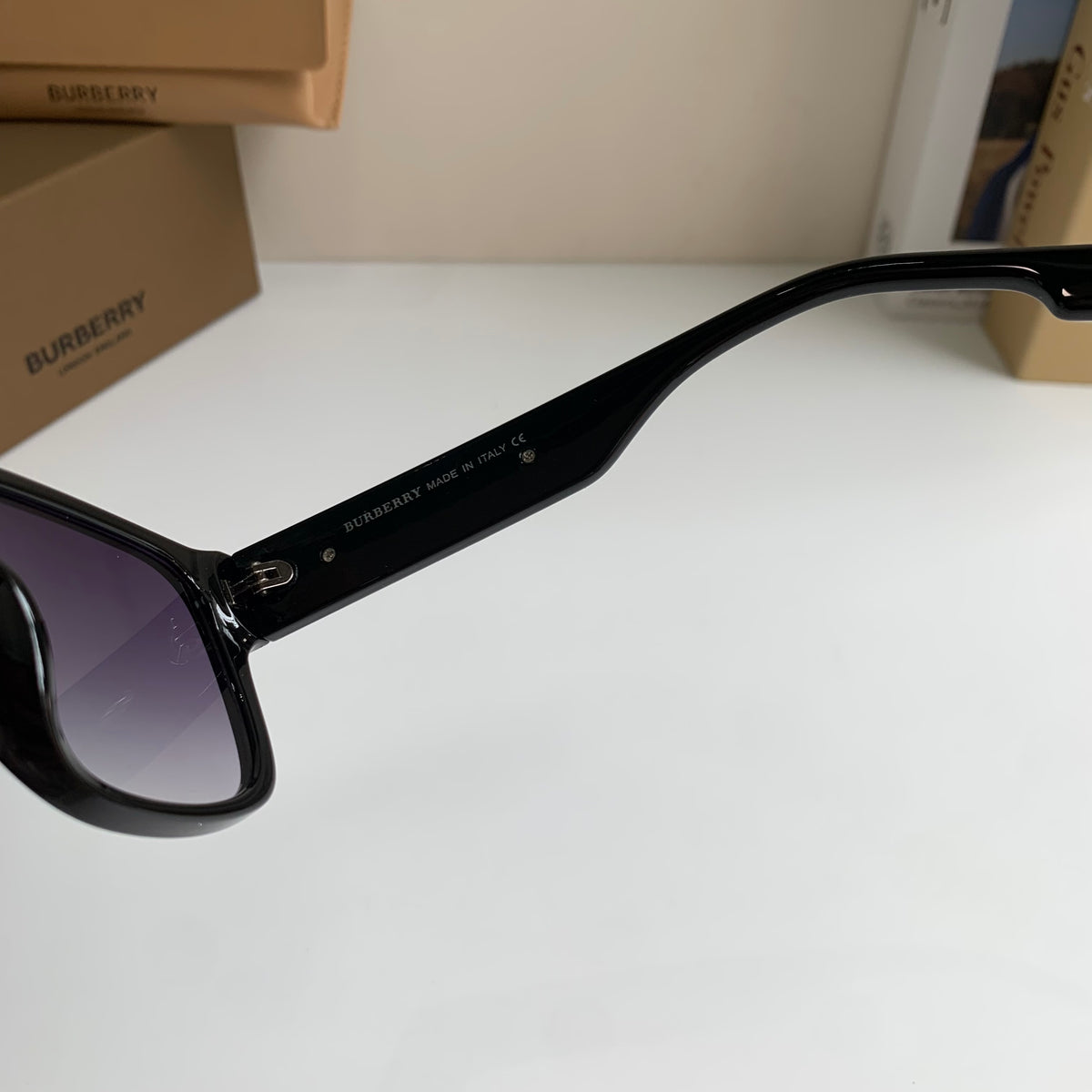 Burberry Square Silver Lens Sunglasses for Men & Women - 487404 - detail image 7