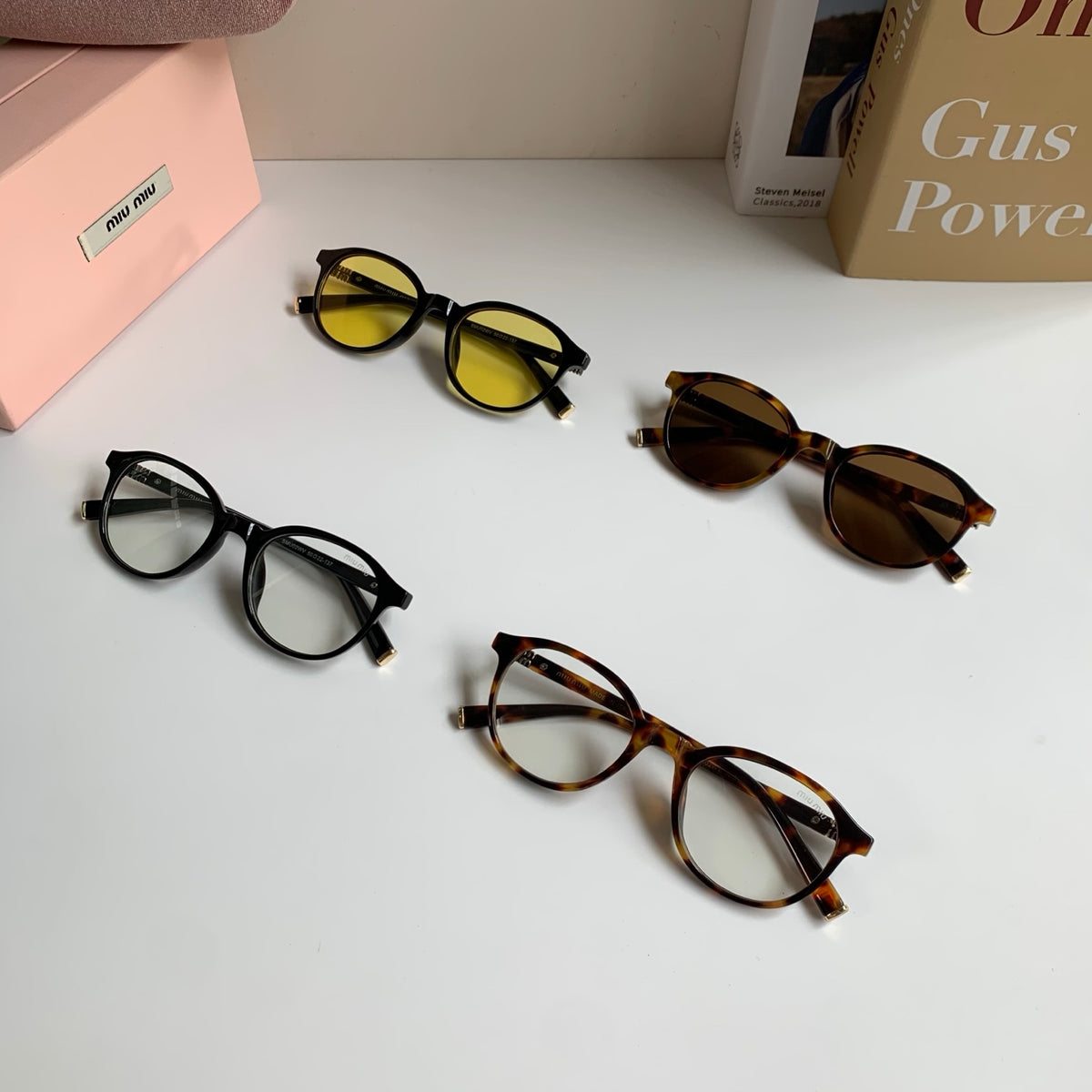 Miu Miu Blue-Light Fashion Silver Lens Sunglasses for Men & Women - detail image 9