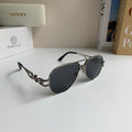 Versace Aviator Silver Lens Sunglasses for Men & Women - 487856