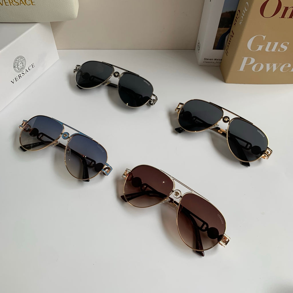 Versace Aviator Red Lens Sunglasses for Men & Women - 416348 - detail image 9