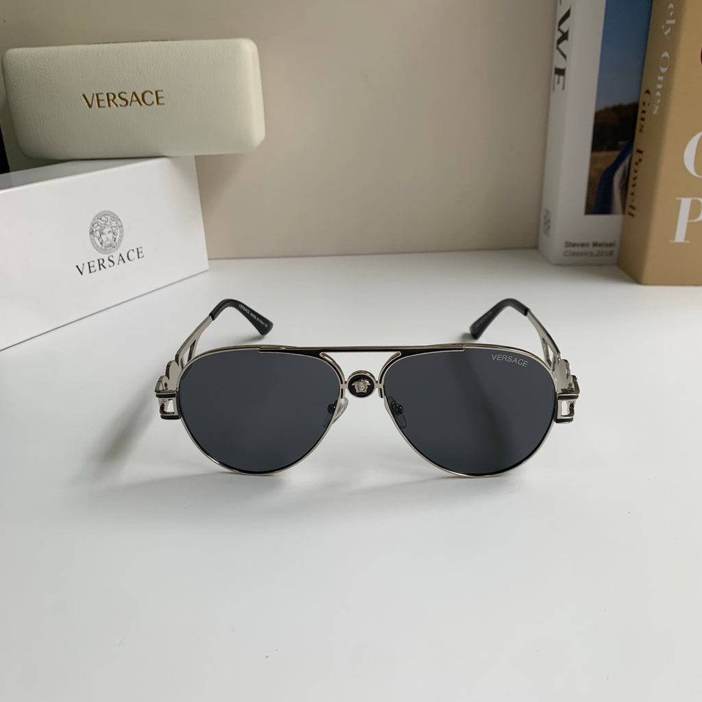 Versace Aviator Silver Lens Sunglasses for Men & Women - 416347 - detail image 5