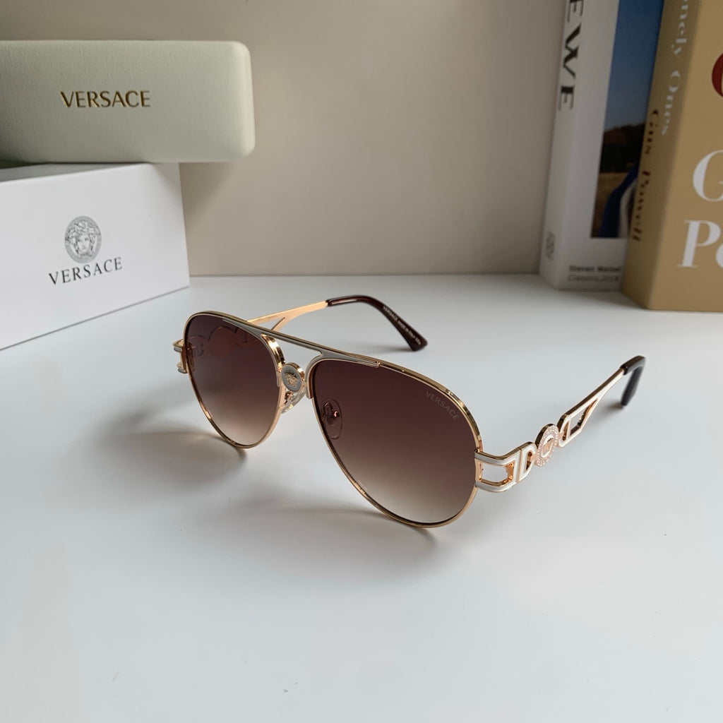 Versace Aviator Red Lens Sunglasses for Men & Women - 416348 - detail image 2