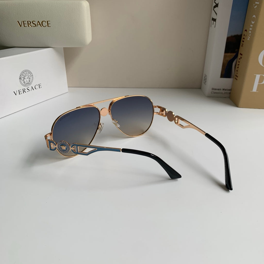 Versace Aviator Silver Lens Sunglasses for Men & Women - 416349 - detail image 7