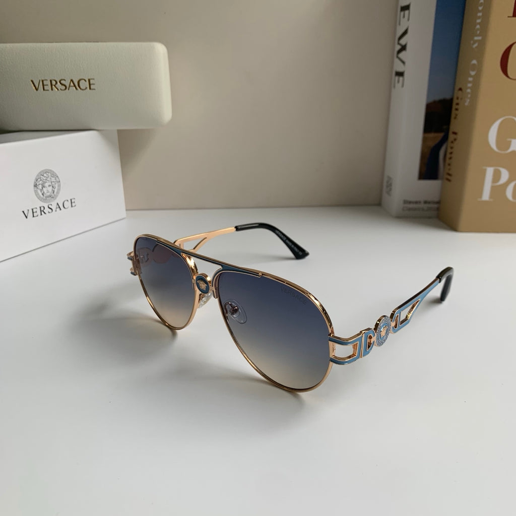 Versace Aviator Silver Lens Sunglasses for Men & Women - 416349 - detail image 2