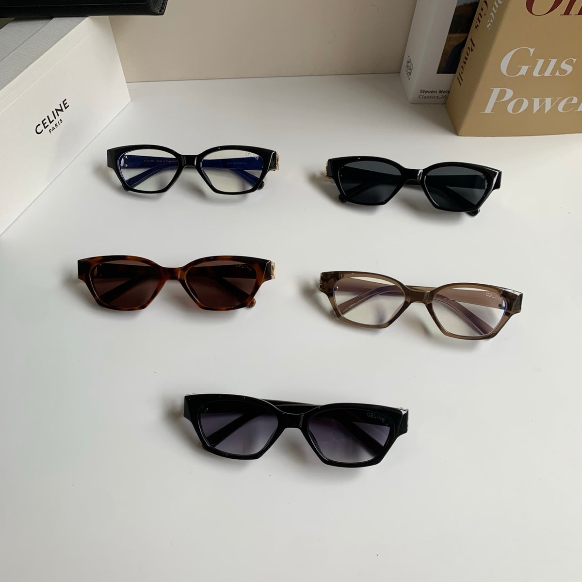 Celine Square Silver Lens Sunglasses for Men & Women - 486981 - detail image 10