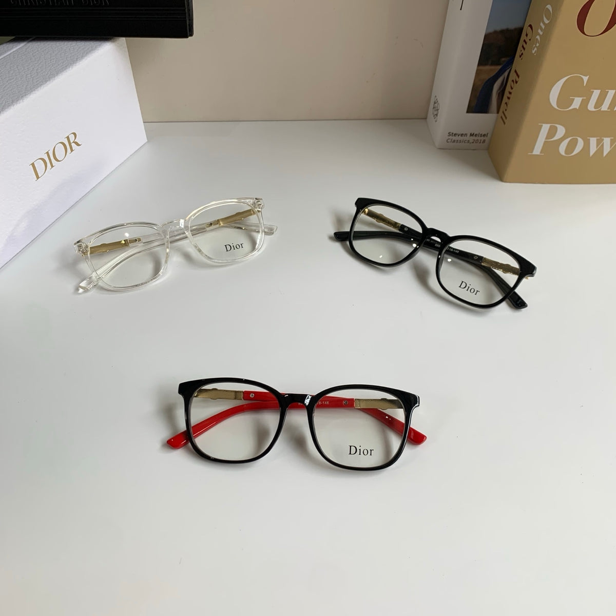 Dior Square Silver Lens Sunglasses for Men & Women - 415532 - detail image 9