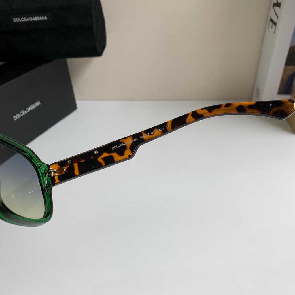Dolce & Gabbana Oversized Silver Lens Sunglasses for Men & Women - detail image 6