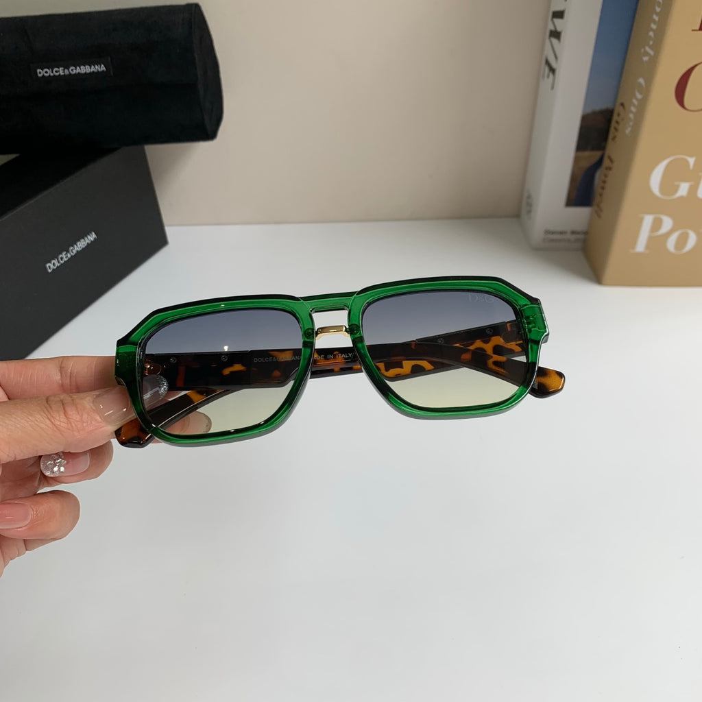 Dolce & Gabbana Oversized Silver Lens Sunglasses for Men & Women - detail image 3
