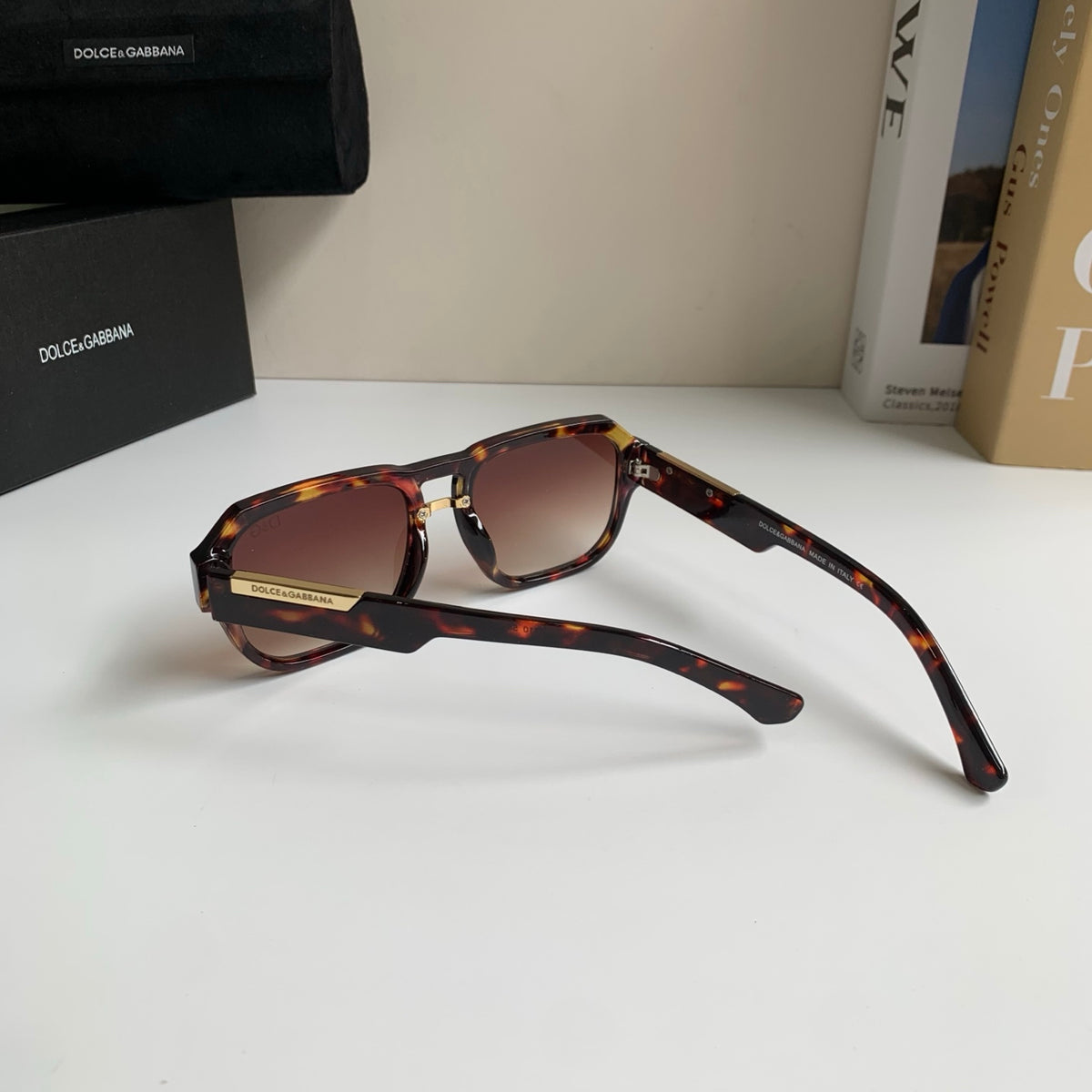 Dolce & Gabbana Oversized Red Lens Sunglasses for Men & Women - 416552 - detail image 8