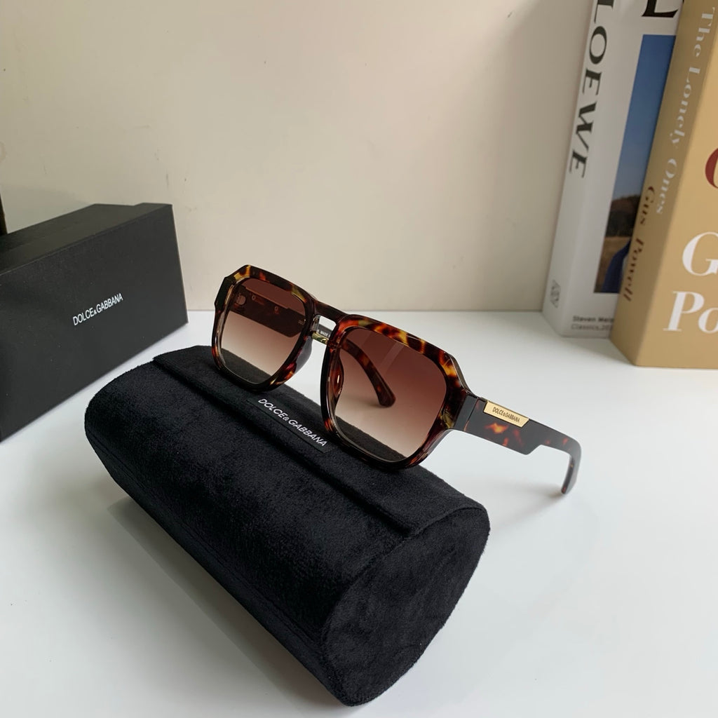 Dolce & Gabbana Oversized Red Lens Sunglasses for Men & Women - detail image 5