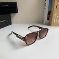 Dolce & Gabbana Oversized Red Lens Sunglasses for Men & Women