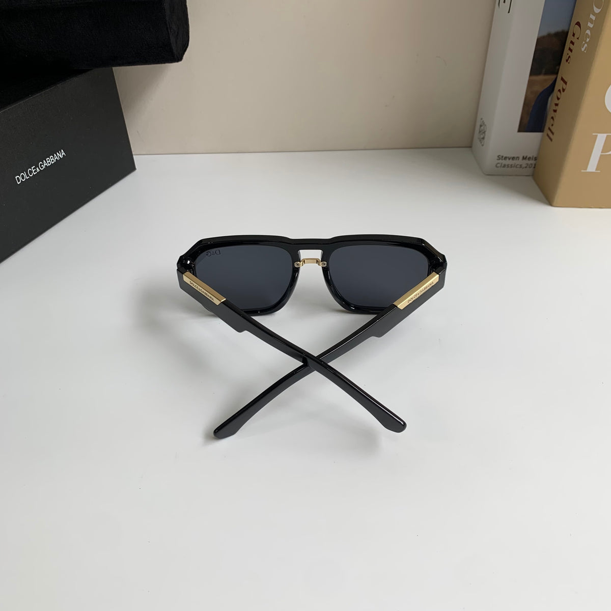 Dolce & Gabbana Oversized Black Lens Sunglasses for Men & Women - detail image 8