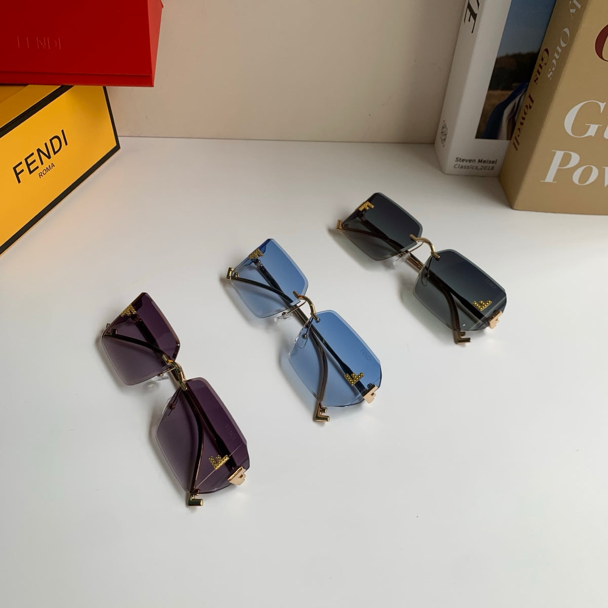 Fendi Fashion Silver Lens Sunglasses for Men & Women - 372452 - detail image 9