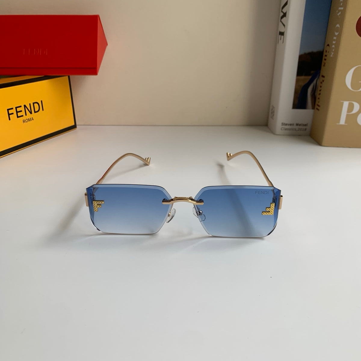 Fendi Fashion Silver Lens Sunglasses for Men & Women - 449836 - detail image 5