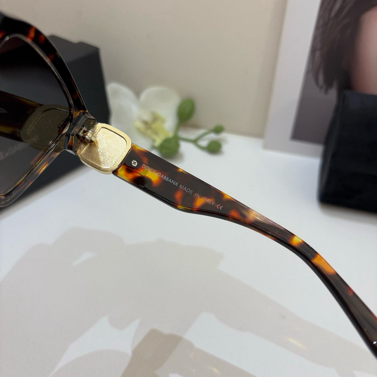 Dolce & Gabbana Oversized Brown Lens Sunglasses for Men & Women - 399468