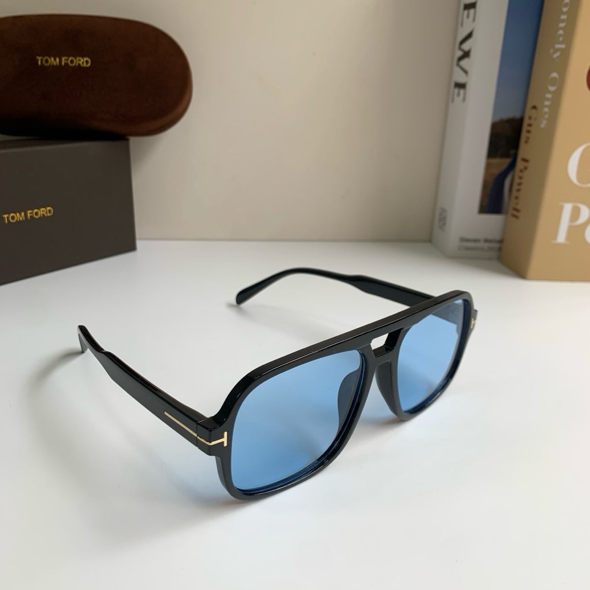 Tom Ford Fashion Blue Lens Sunglasses for Men & Women - 487945
