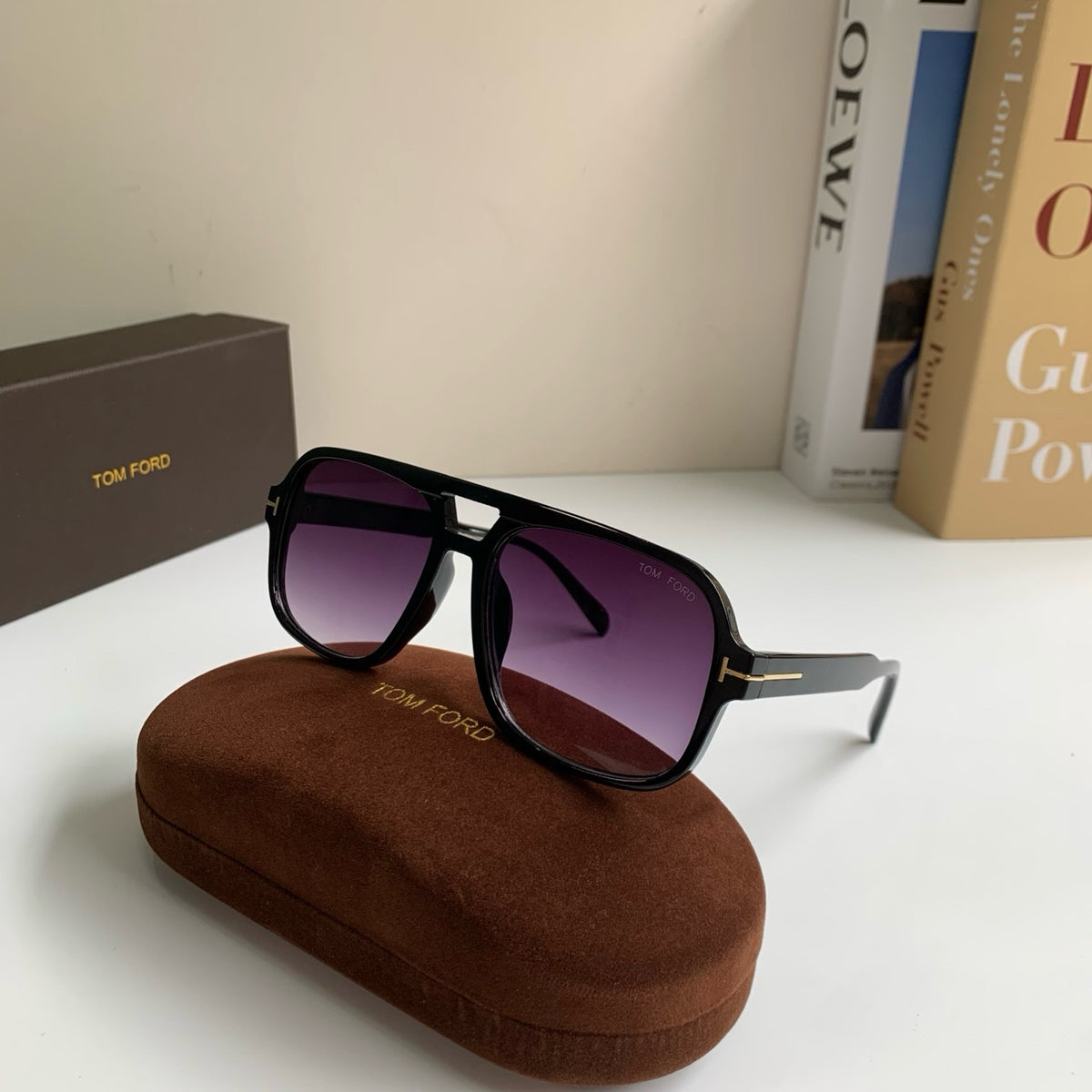 Tom Ford Fashion Black Lens Sunglasses for Men & Women - 487946 - detail image 5