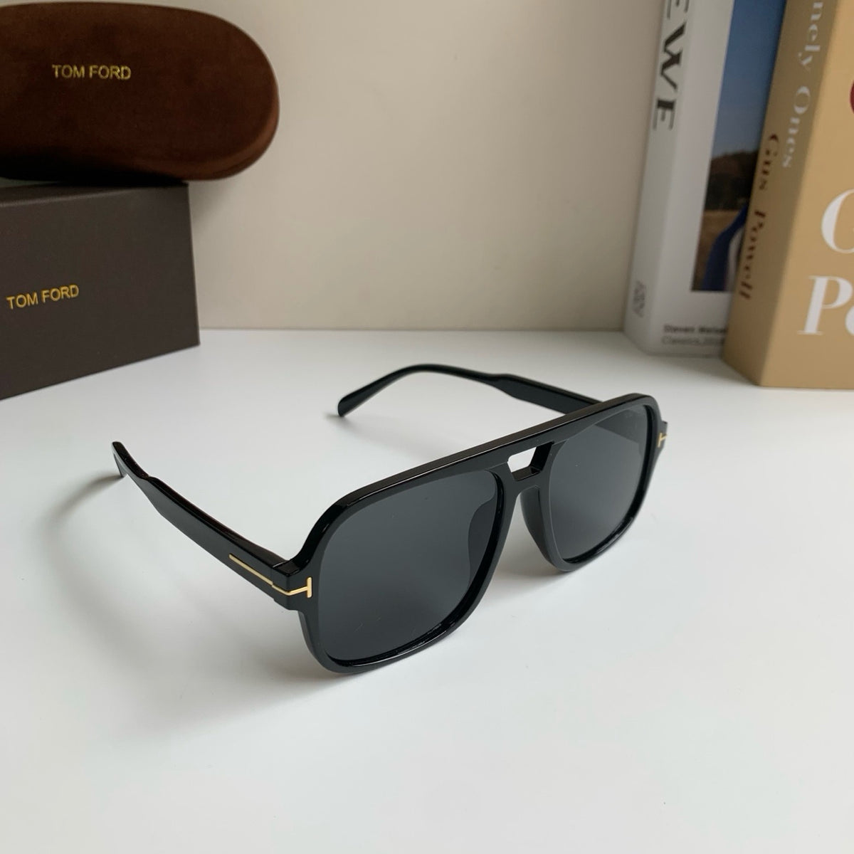 Tom Ford Fashion Black Lens Sunglasses for Men & Women - 487949