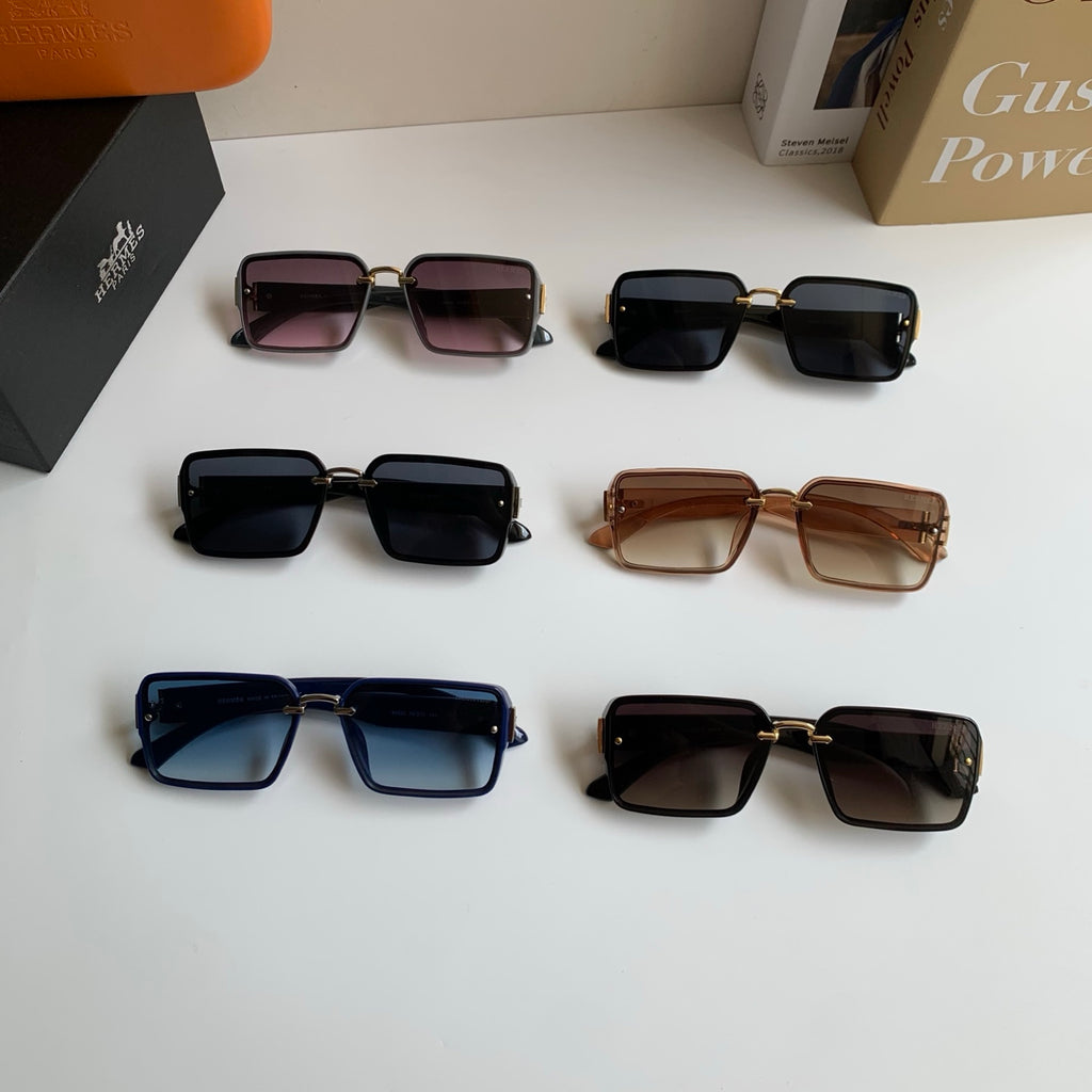 Hermès Square Silver Lens Sunglasses for Men & Women - 416540 - detail image 10