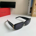 Saint Laurent Square Black Lens Sunglasses for Men & Women - 358265