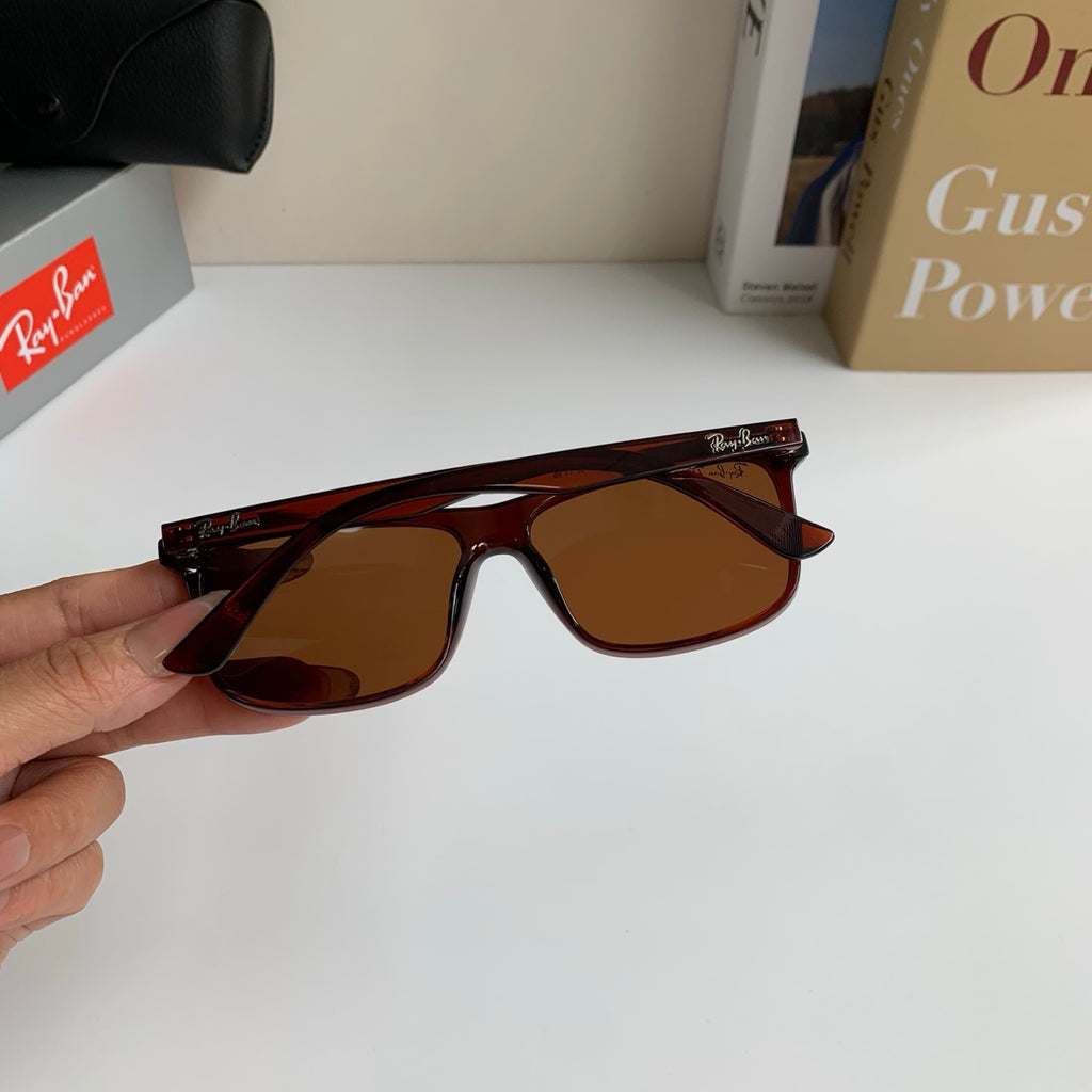 Ray-Ban Polarized Square Black Lens Sunglasses for Men & Women - 450137 - detail image 8
