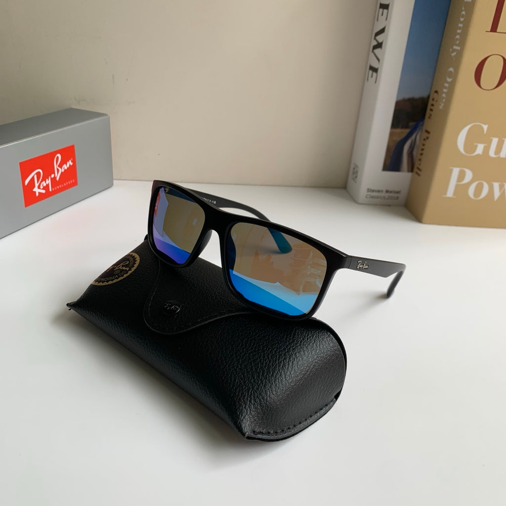 Ray-Ban Polarized Square Blue Lens Sunglasses for Men & Women - 450140 - detail image 5