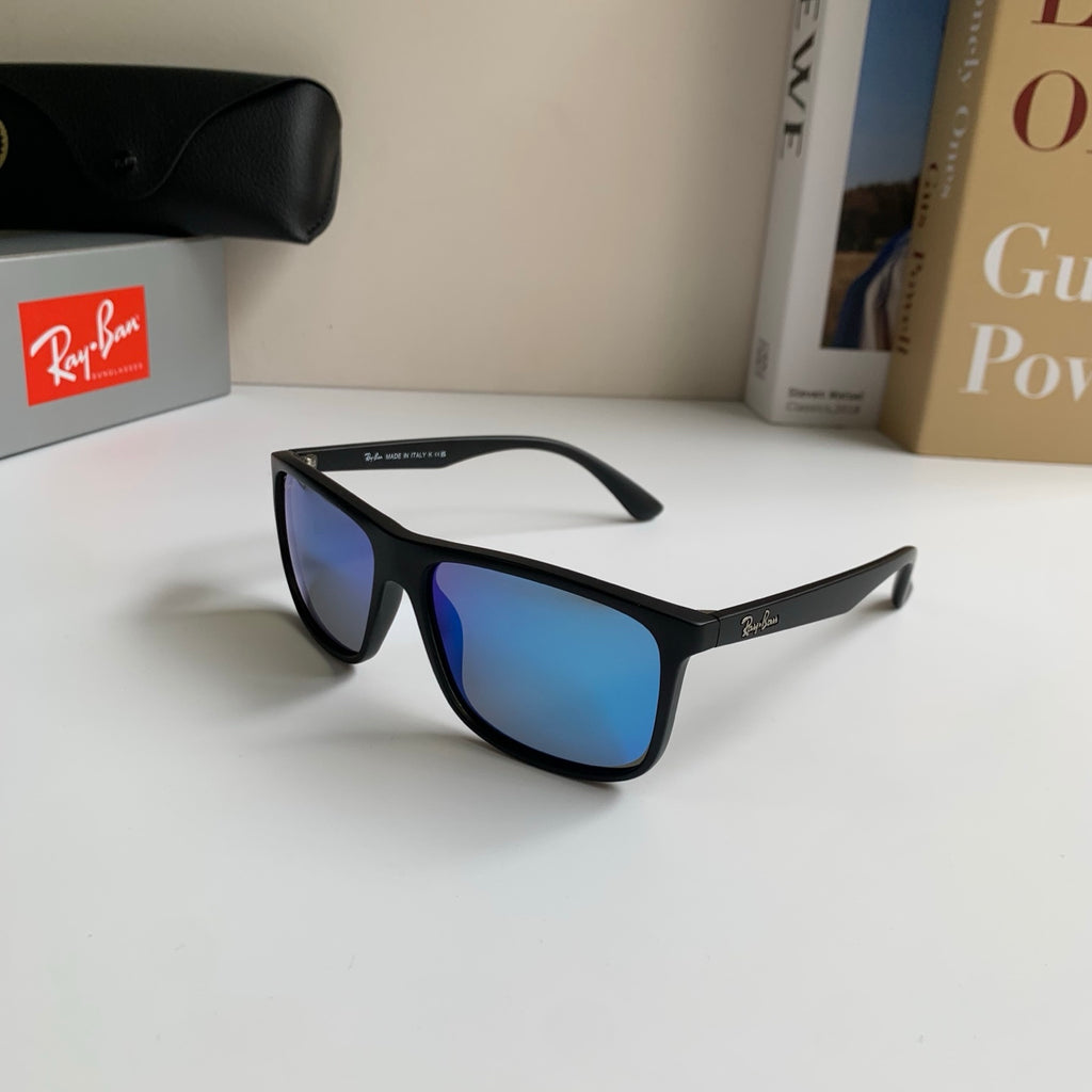 Ray-Ban Polarized Square Blue Lens Sunglasses for Men & Women - 450140 - detail image 2