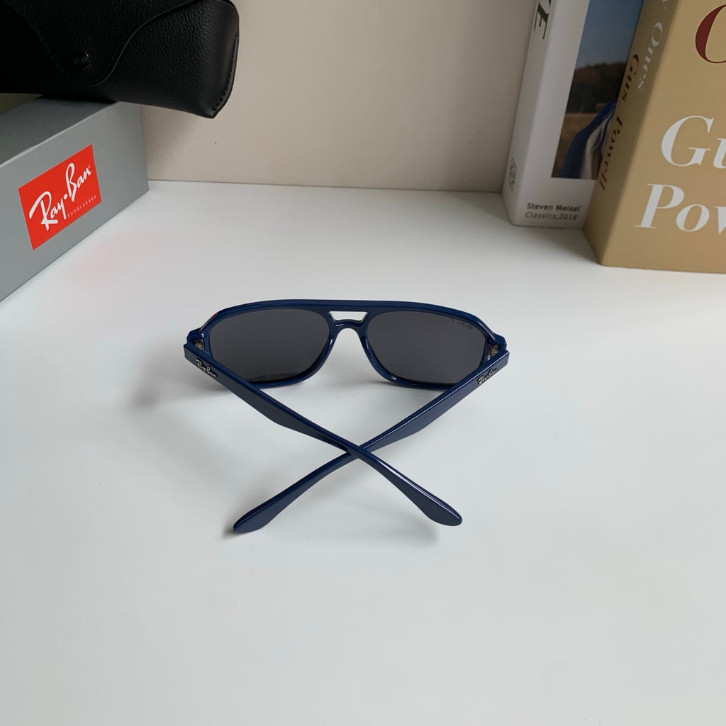 Ray-Ban Polarized Square Black Lens Sunglasses for Men & Women - 466460 - detail image 6