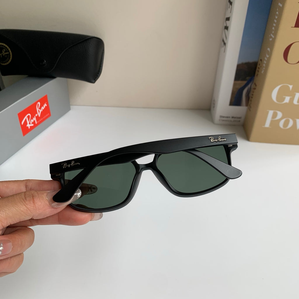 Ray-Ban Polarized Square Black Lens Sunglasses for Men & Women - 466462 - detail image 8