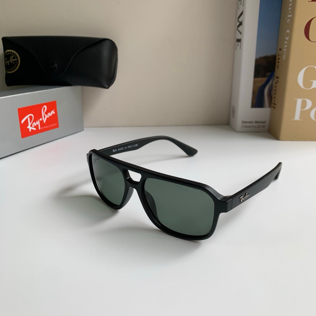 Ray-Ban Polarized Square Black Lens Sunglasses for Men & Women - 466462 - detail image 2
