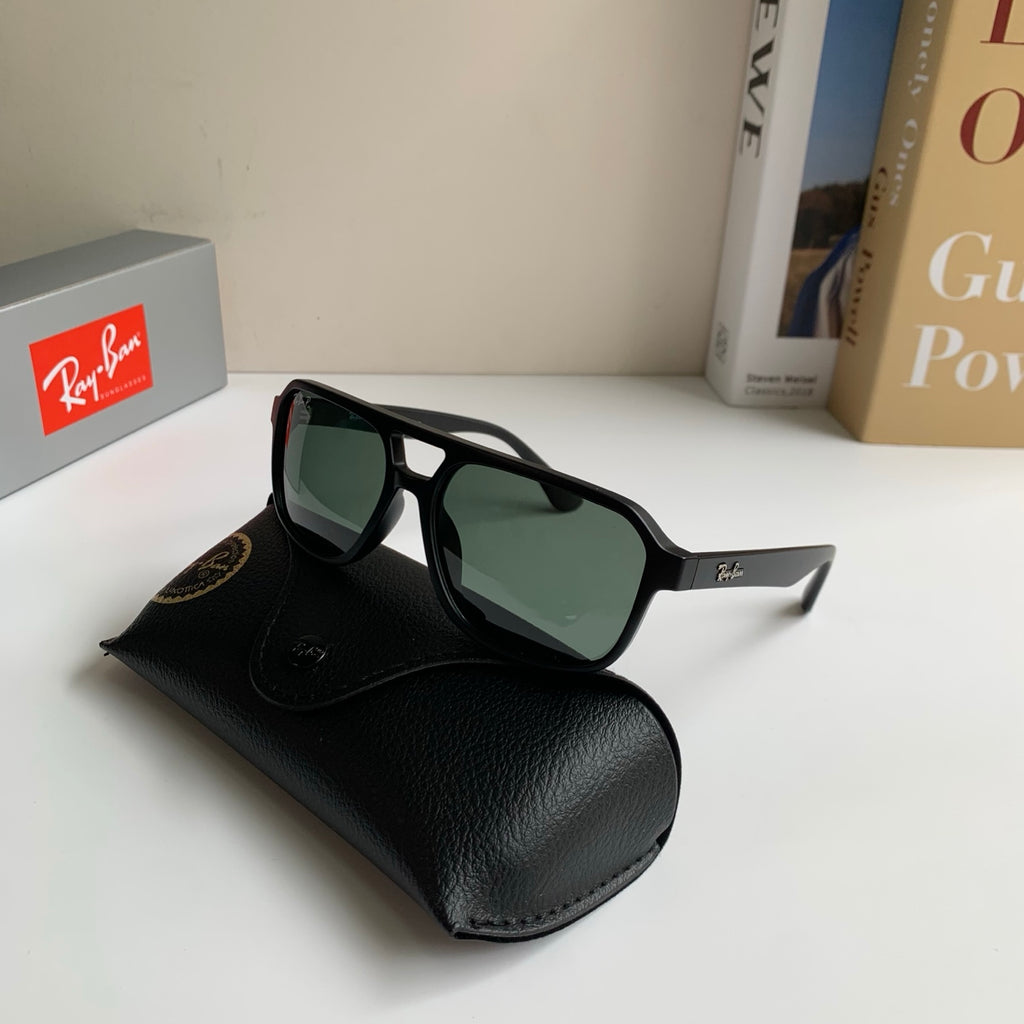 Ray-Ban Polarized Square Black Lens Sunglasses for Men & Women - 466462 - detail image 4