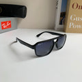 Ray-Ban Polarized Square Black Lens Sunglasses for Men & Women - 372684
