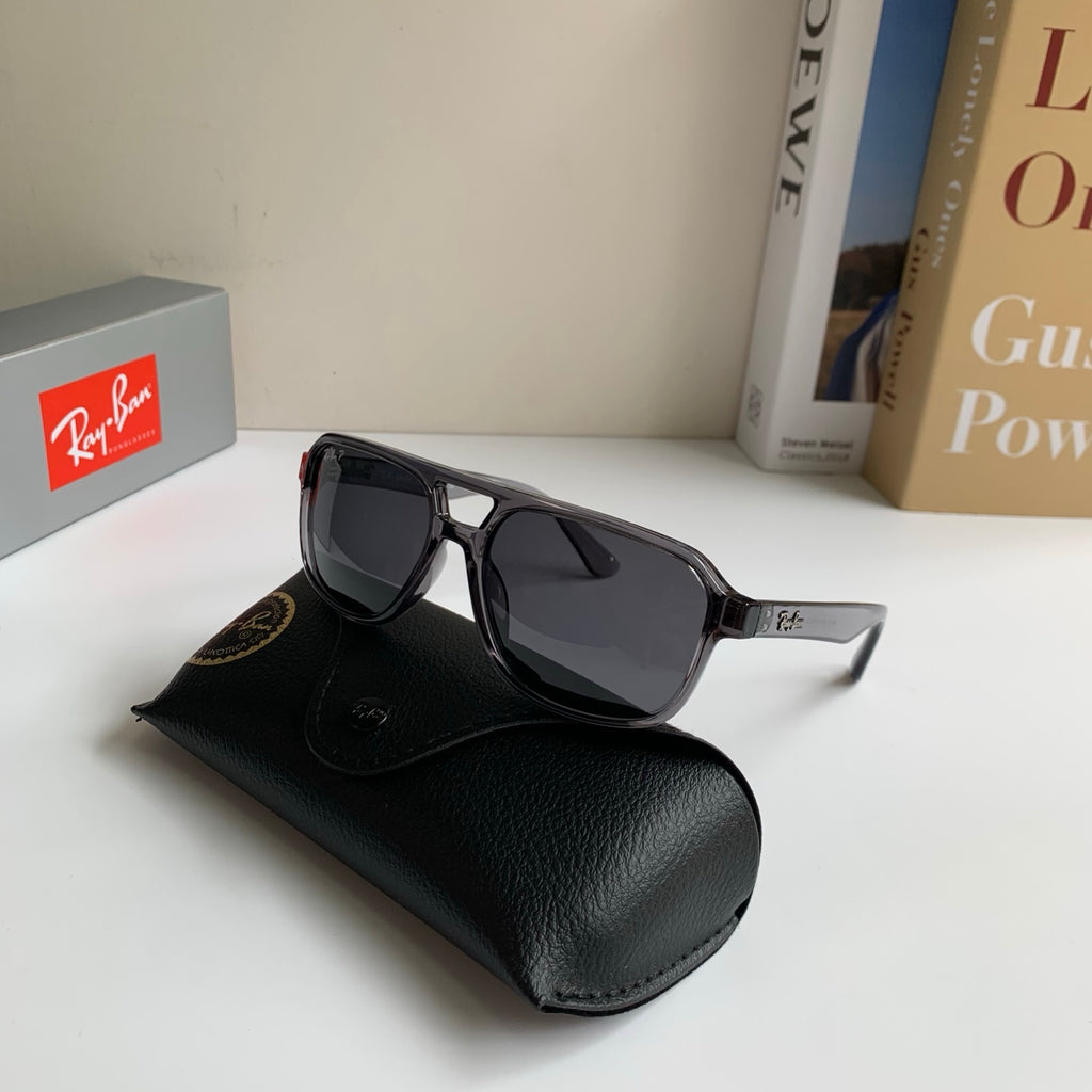 Ray-Ban Polarized Square Silver Lens Sunglasses for Men & Women - 372685 - detail image 5