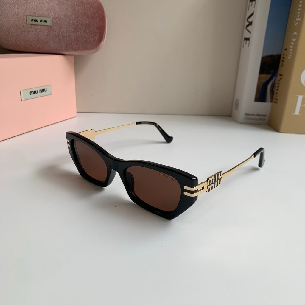 Miu Miu Cat-Eye Silver Lens Sunglasses for Men & Women - 399199 - detail image 2