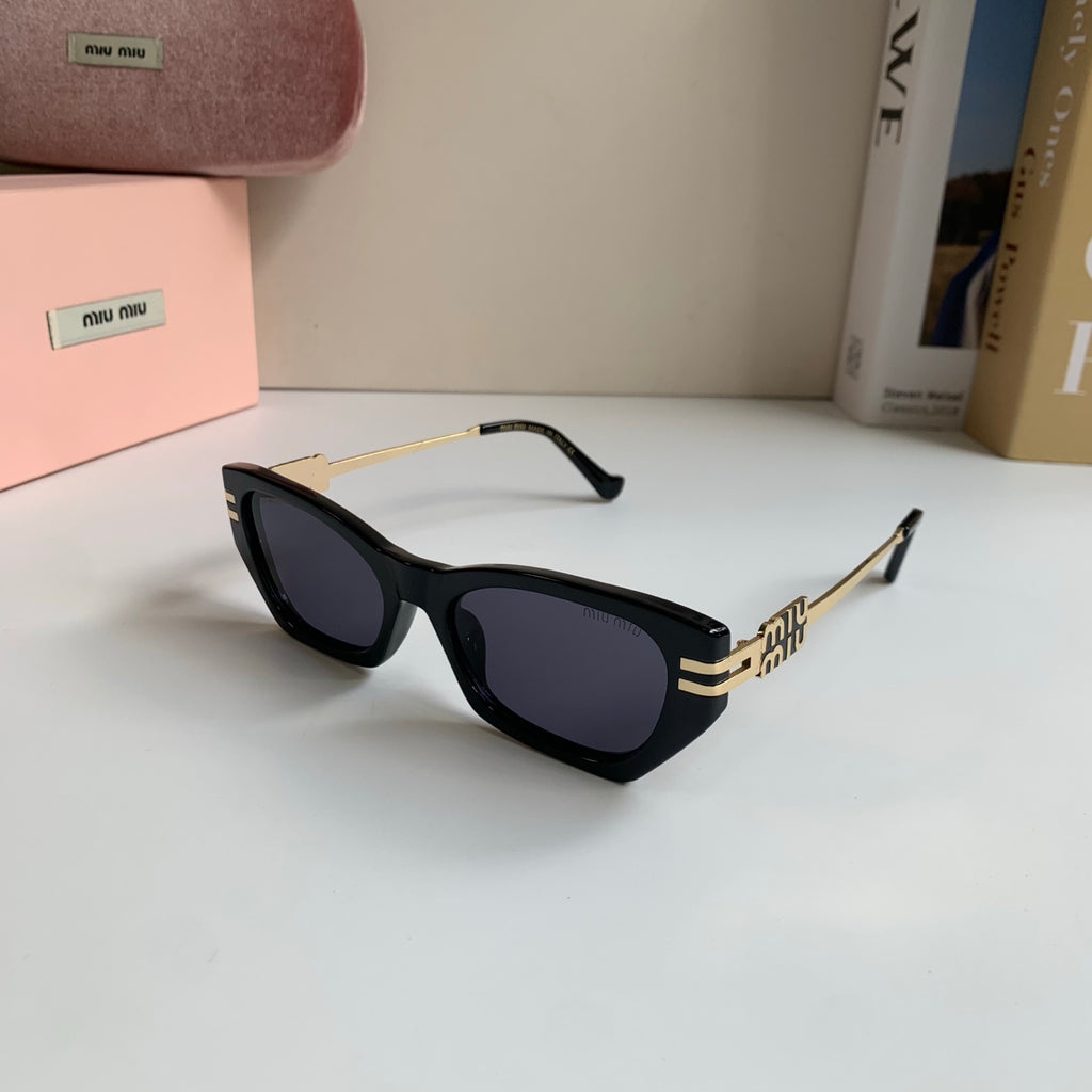Miu Miu Cat-Eye Silver Lens Sunglasses for Men & Women - 399201 - detail image 2