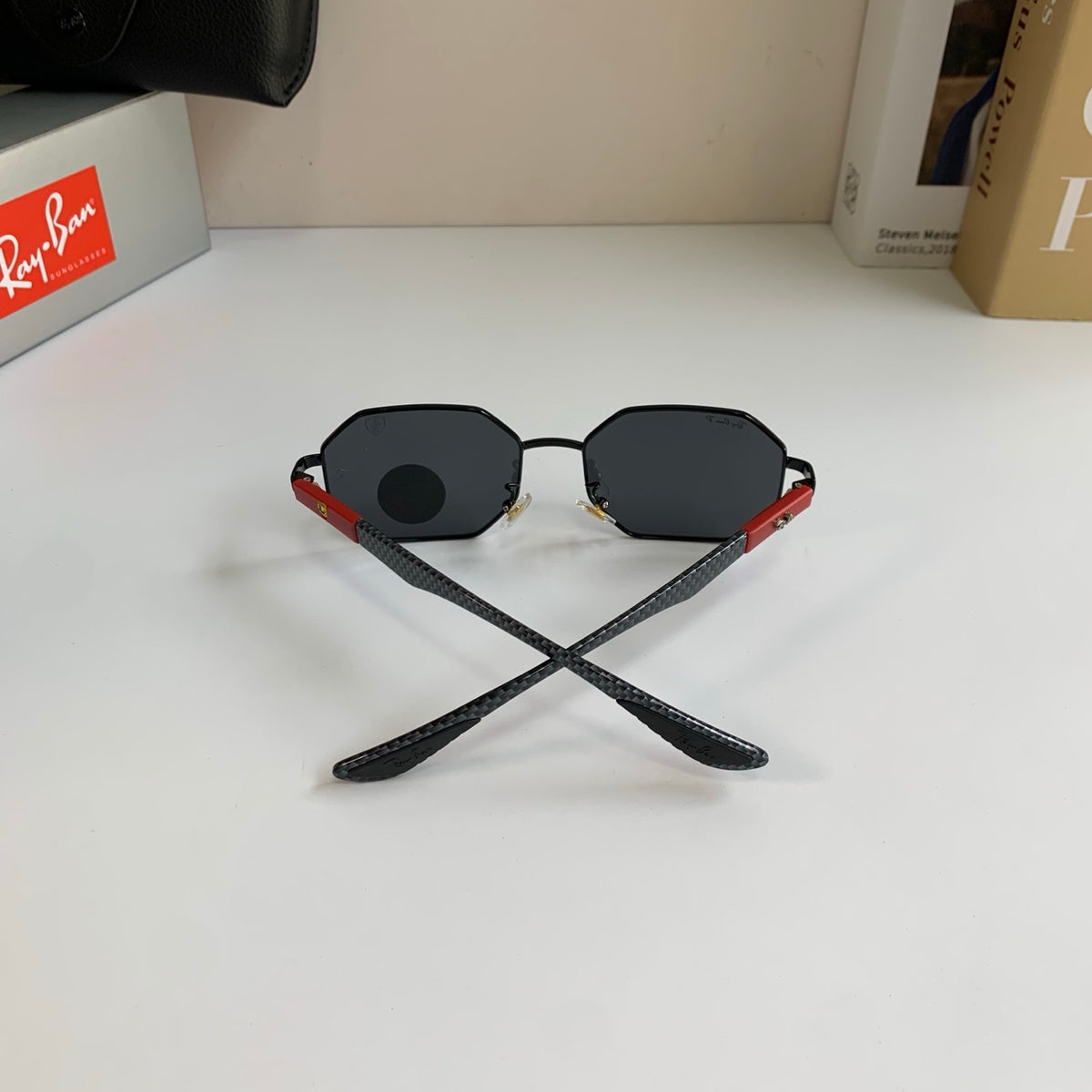 Ray-Ban Polarized Fashion Silver Lens Sunglasses for Men & Women - 433173 - detail image 8