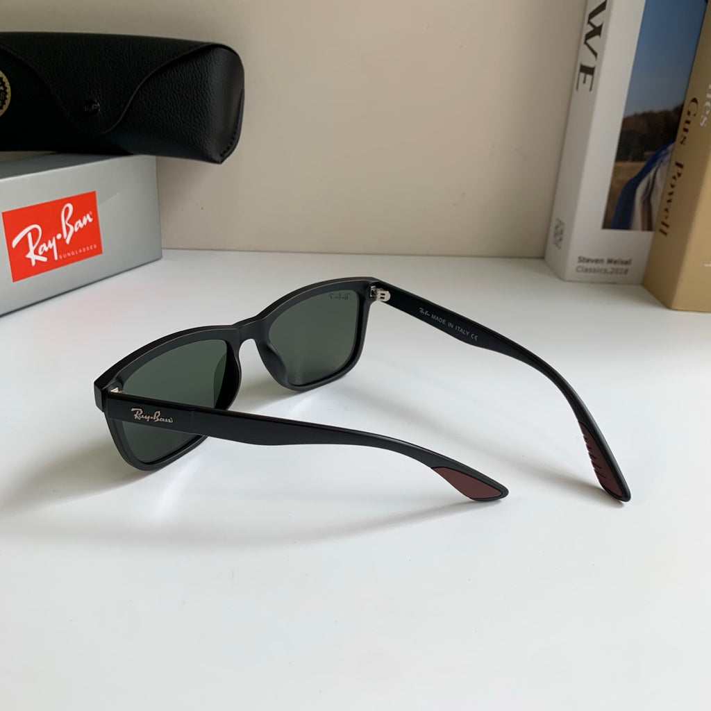 Ray-Ban Polarized Square Black Lens Sunglasses for Men & Women - 450156 - detail image 7