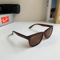 Ray-Ban Polarized Square Black Lens Sunglasses for Men & Women - 450157