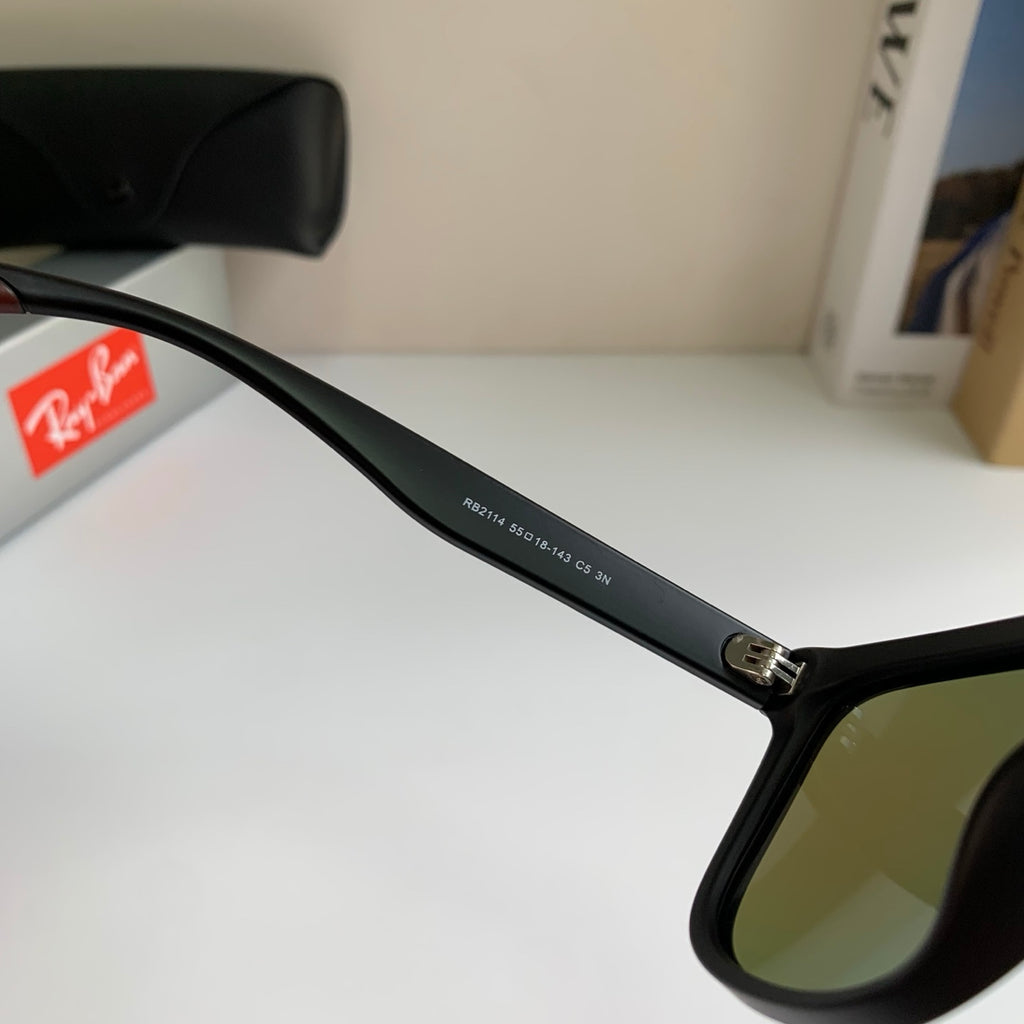 Ray-Ban Polarized Square Blue Lens Sunglasses for Men & Women - detail image 6