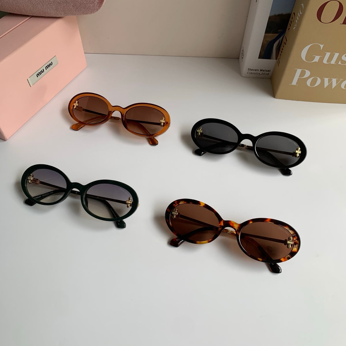 Miu Miu Square Brown Lens Sunglasses for Men & Women - 487622 - detail image 10