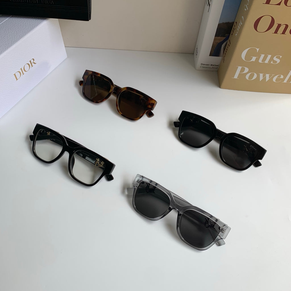 Dior Square Black Lens Sunglasses for Men & Women - 486772 - detail image 9